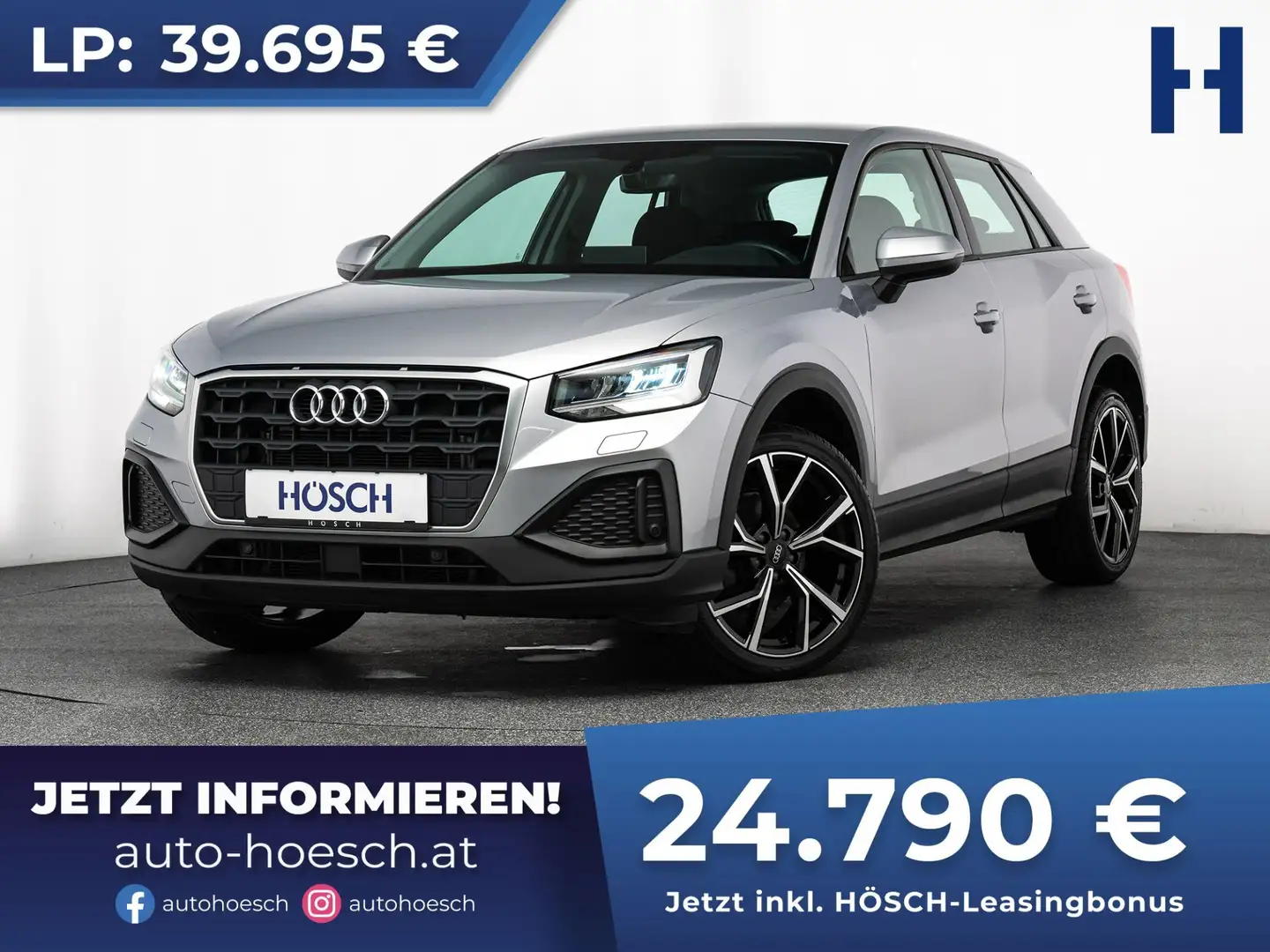 Audi Q2 35 TFSI Aut. TOP-ANGEBOT++ Argent - 1