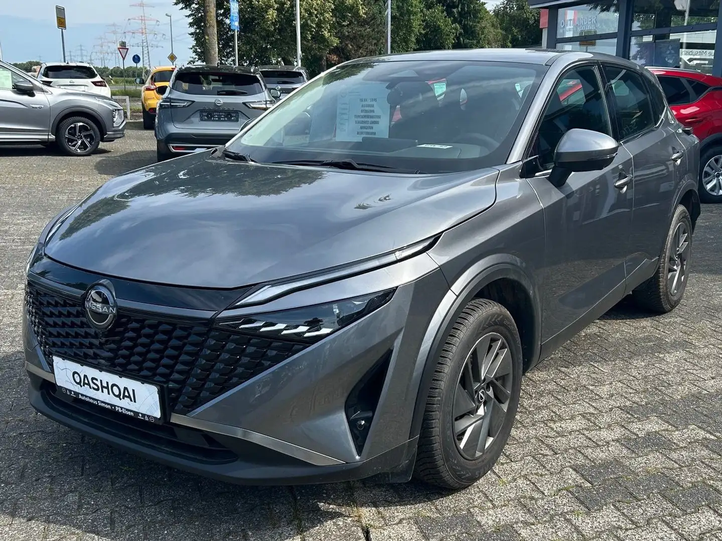 Nissan Qashqai 1.3 DIG-T 158PS Acenta Navi 4xKamera SHZ FSH LHZ Grijs - 2