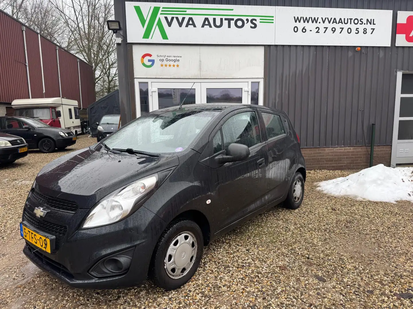Chevrolet Spark 1.0 Bi-Fuel airco, elektr ramen, APK 04-2027! Schwarz - 1