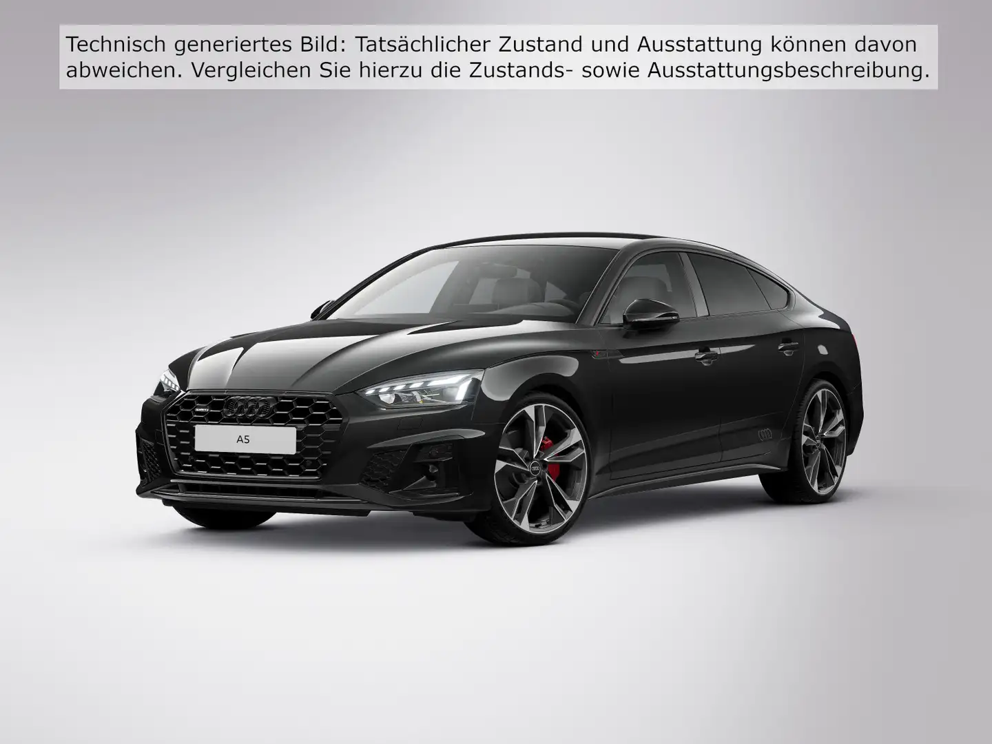 Audi A5 40 TFSI Q S LINE COMPETION LM20 MAT Schwarz - 2