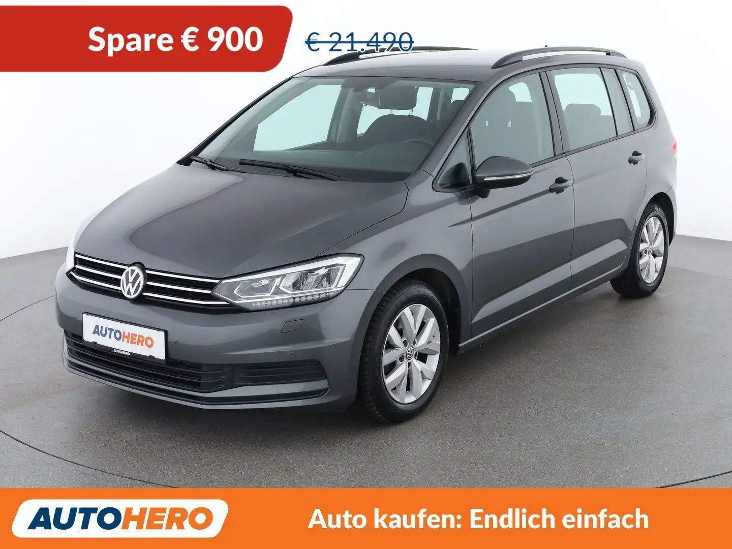 Volkswagen Touran 1.6 TDI Comfortline BlueMotion Grau - 1