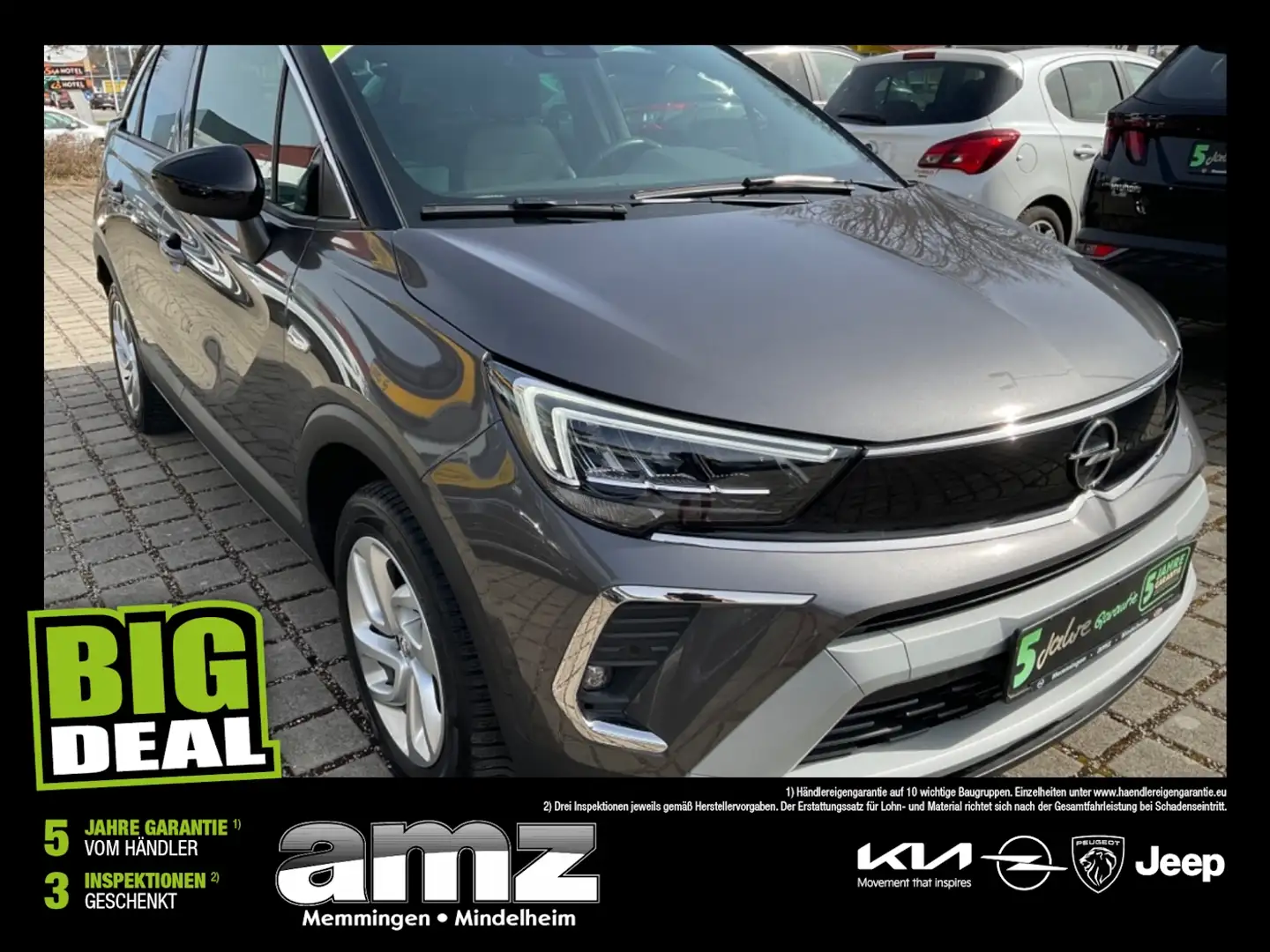 Opel Crossland Elegance Car Play*Klimaautomatik Gris - 1
