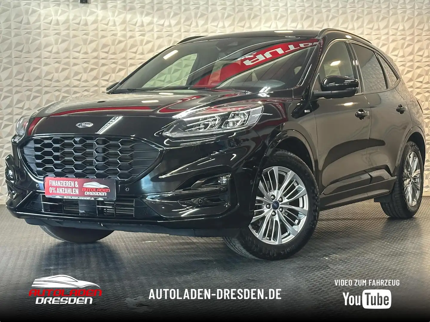 Ford Kuga 1.5 EB ST LINE X LED#ACC#SPUR#CAM#SHZ#NAVI Negro - 1