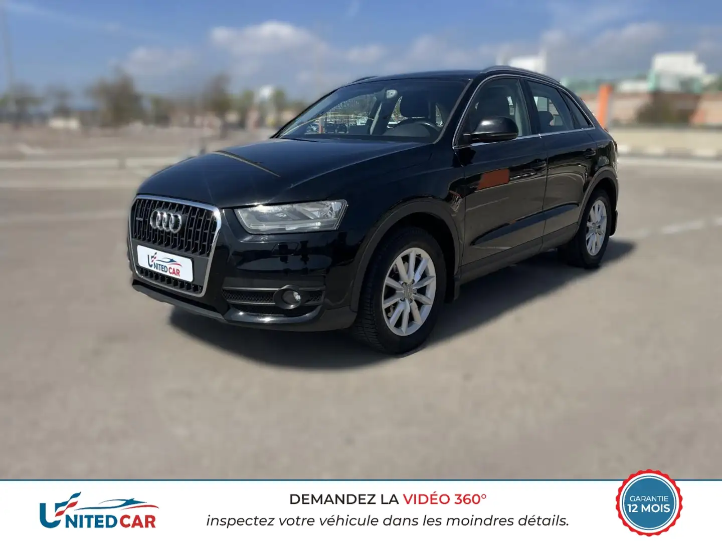 Audi Q3 Quattro 2.0 TDI DPF - 140  Ambiente PHASE 1 Negro - 1