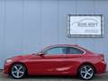 BMW 220 2-serie Coupé 220i Business Navi/Bluetooth/17inch. Rouge - thumbnail 4