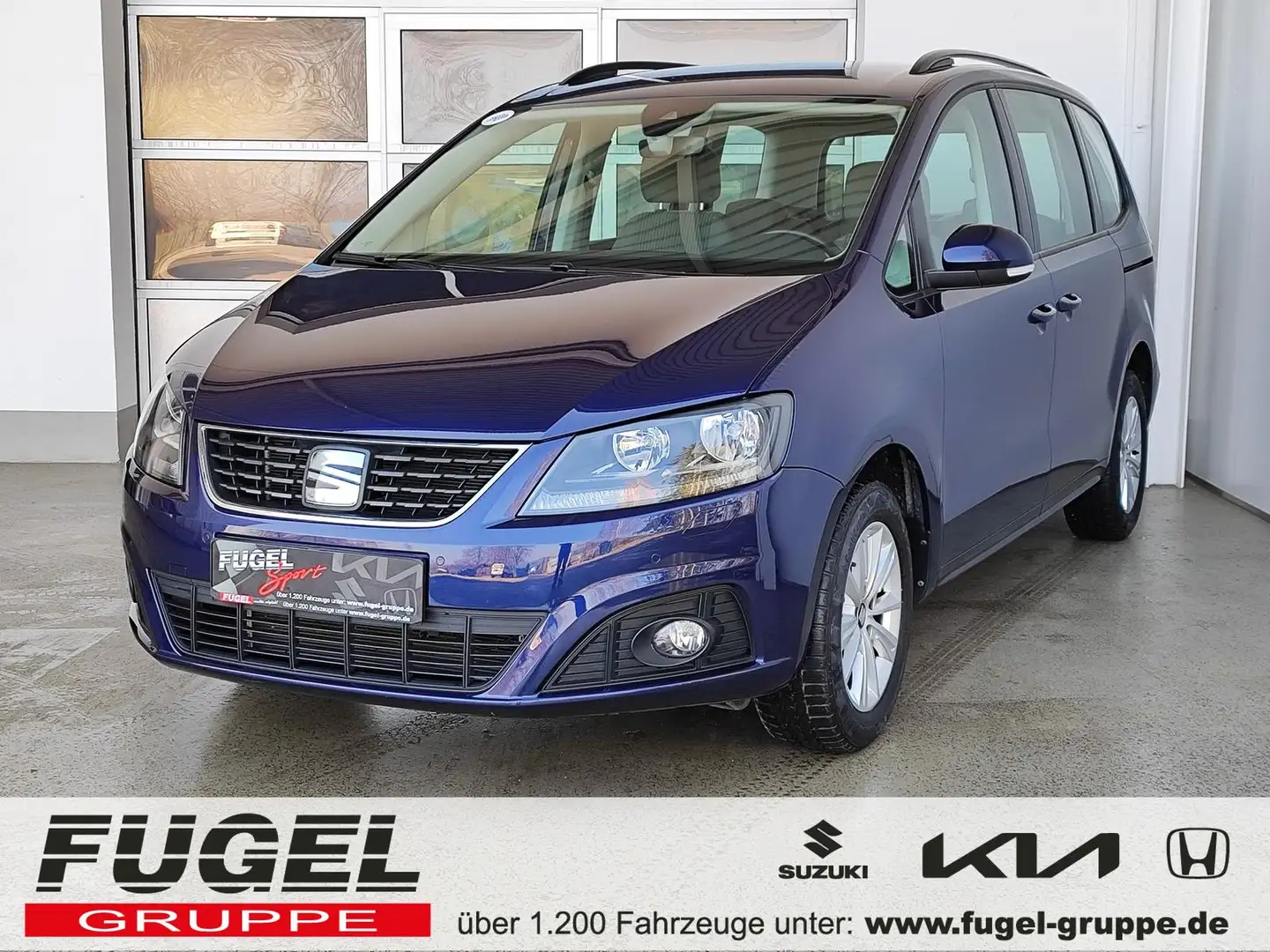 SEAT Alhambra 1.4 TSI Style AHK|Navi|Winter|RFK Blau - 1