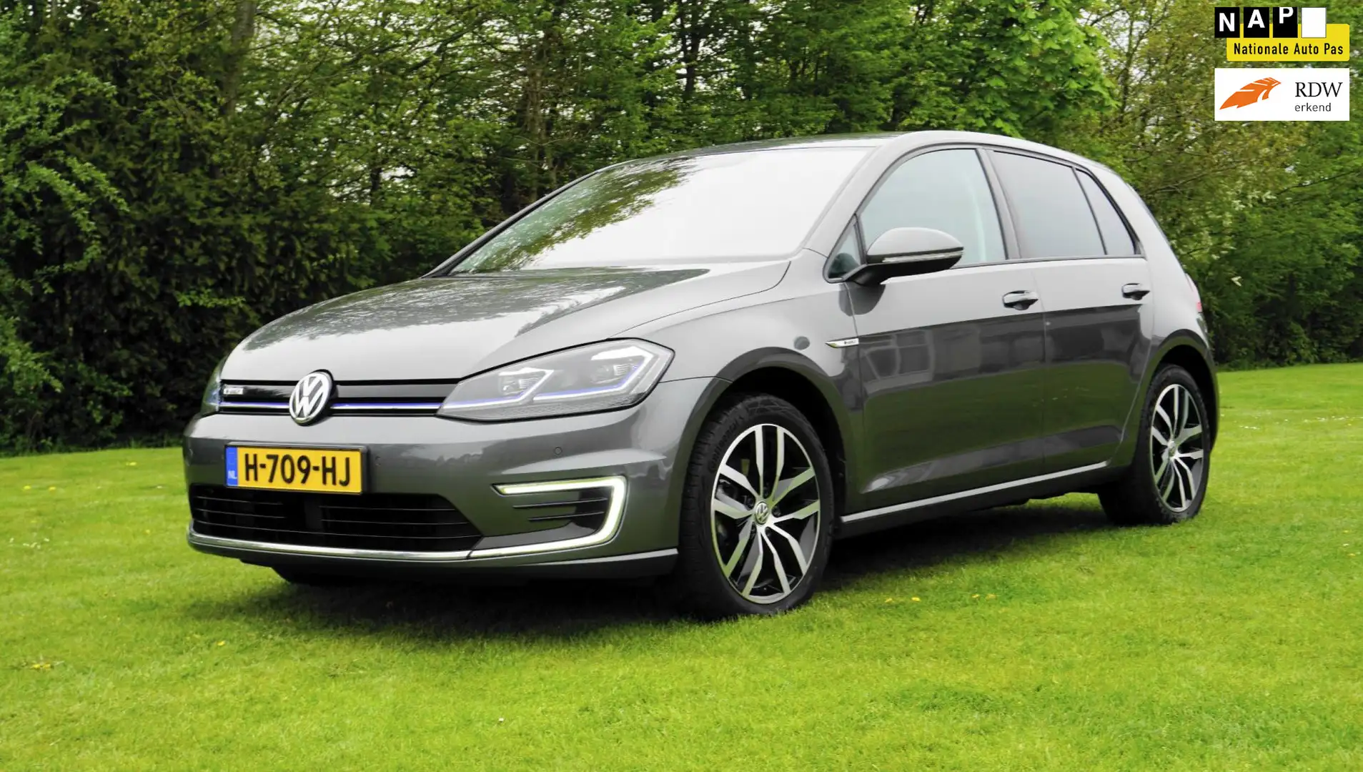 Volkswagen e-Golf Digitaal dashboard Leder E-DITION Grijs - 1