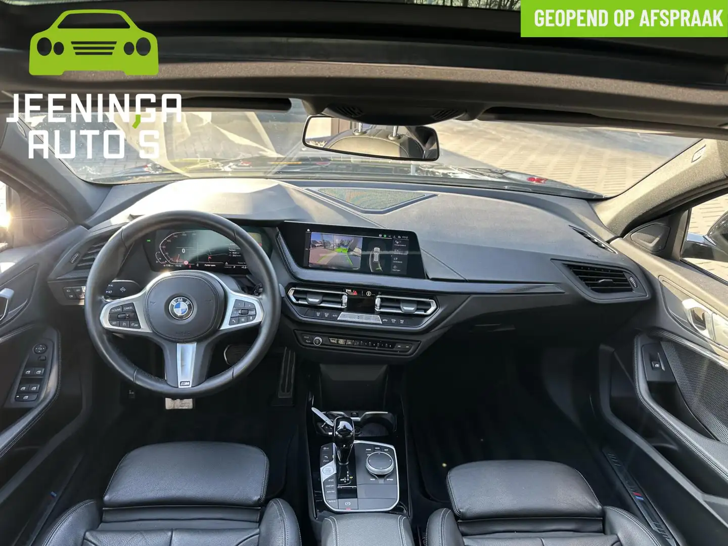 BMW 118 1-serie 118i M Sport Edition|Leer|Pano|Camera|AfnT Schwarz - 2