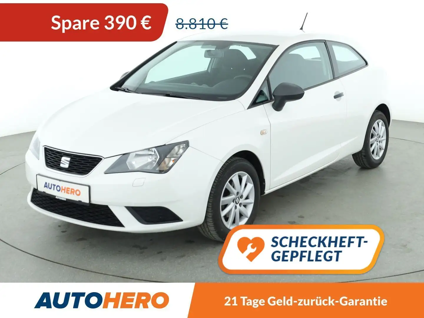 SEAT Ibiza 1.0 Reference*SHZ*KLIMA* Blanc - 1