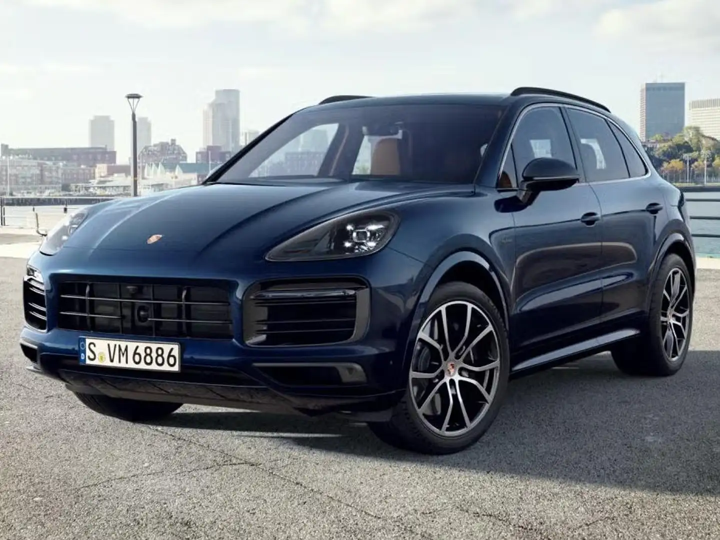 Porsche Cayenne Cayenne III 3.0 e-hybrid Platinum Edition Lilla - 1