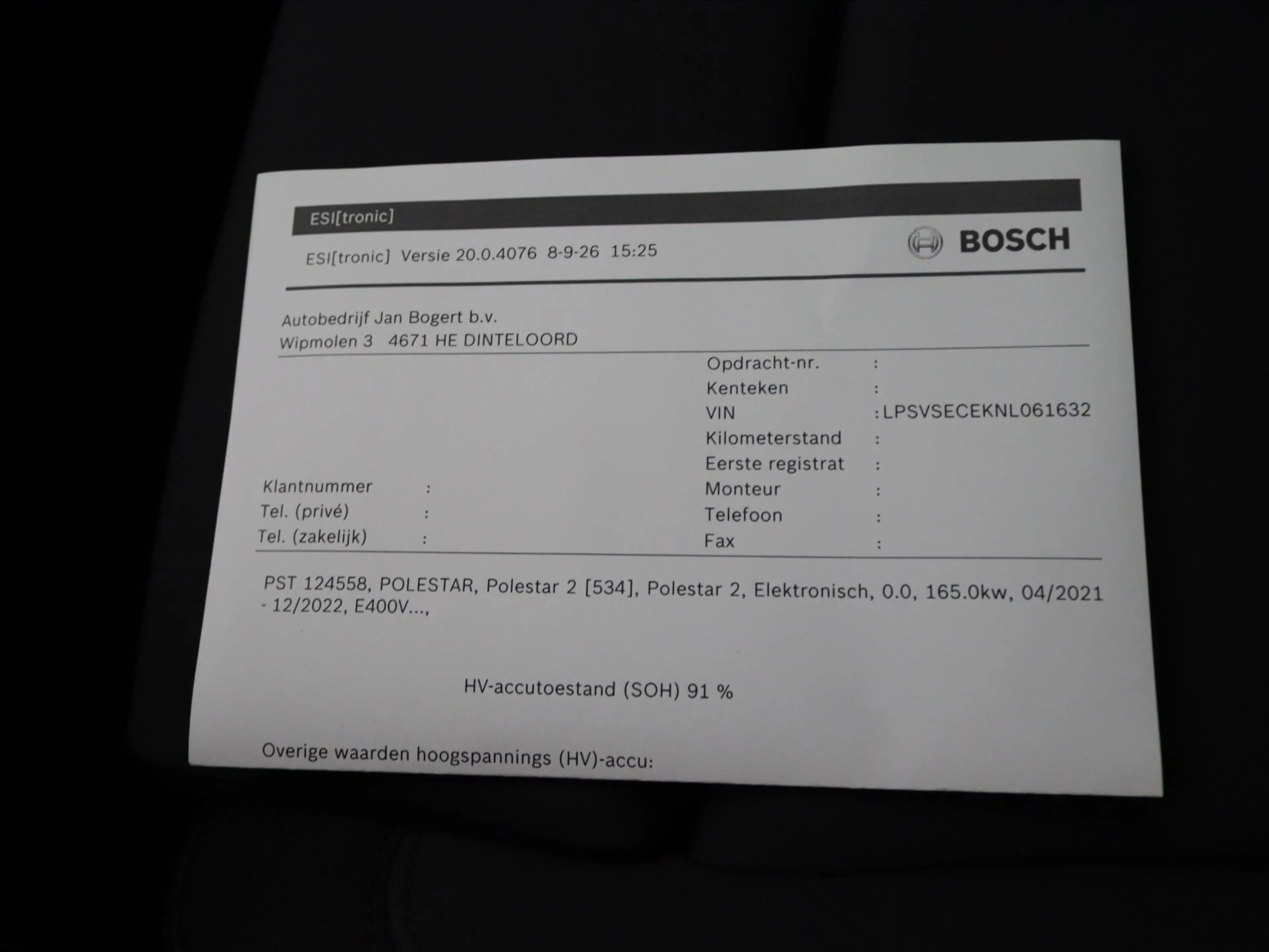 Polestar 2 165kW Standard Range Single Motor 90,84% SoH [ PAN — photo 45