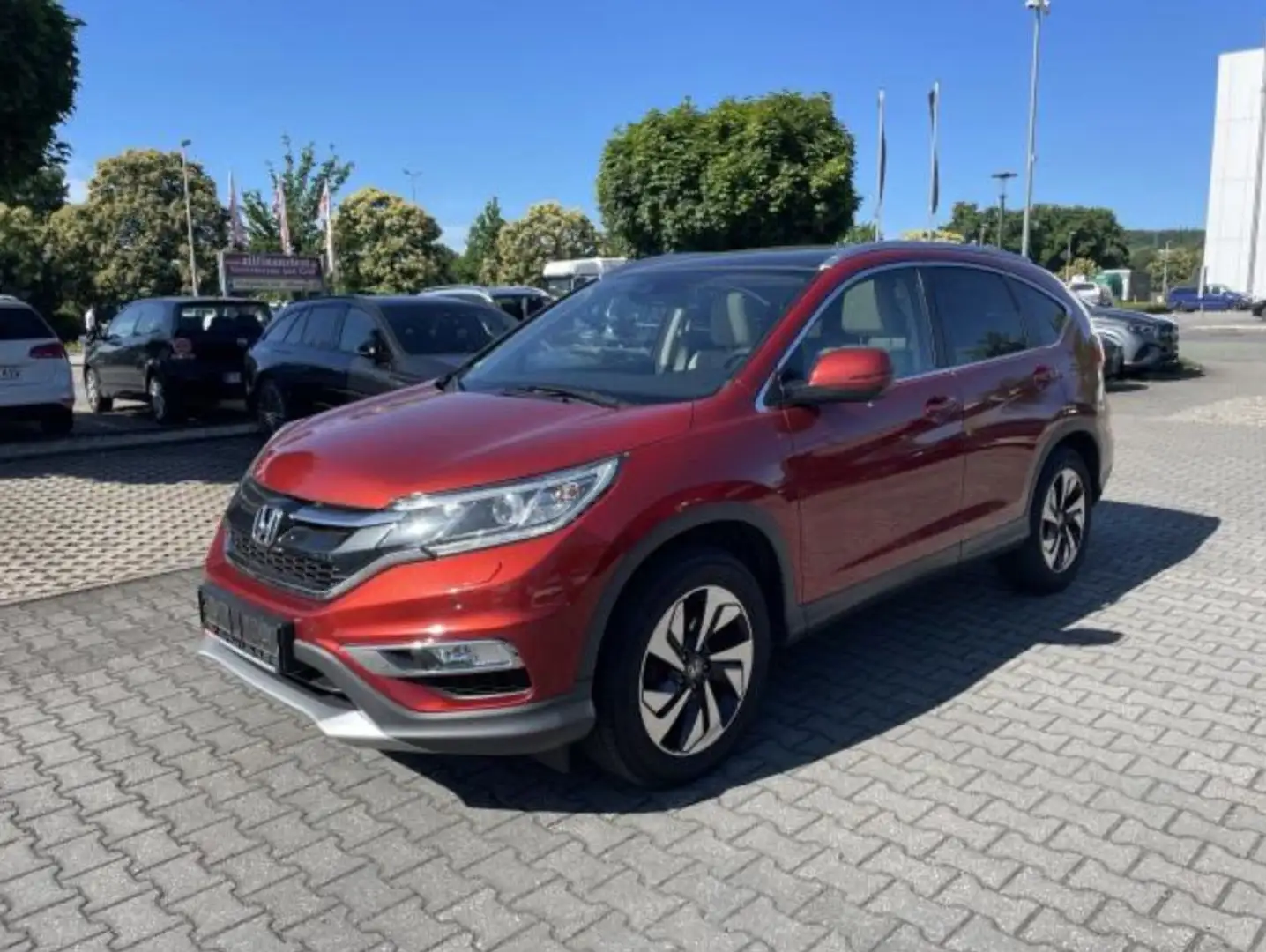 Honda CR-V 1.6 i-DTEC 4WD Aut. Executive Panorama Rouge - 1