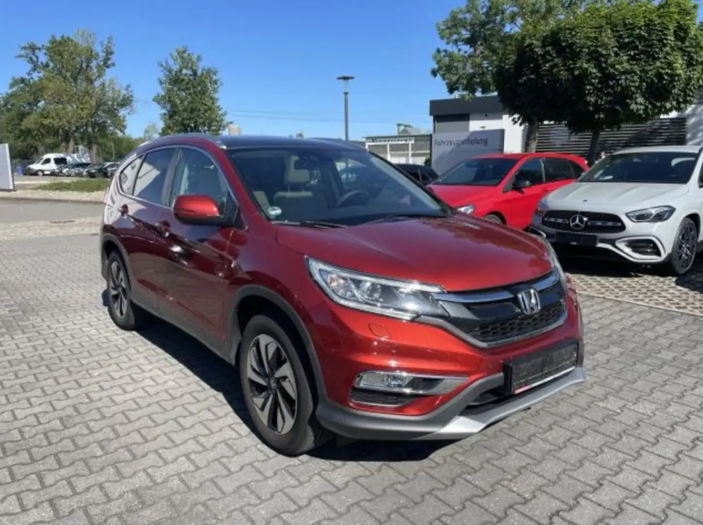 Honda CR-V 1.6 i-DTEC 4WD Aut. Executive Panorama Rood - 1
