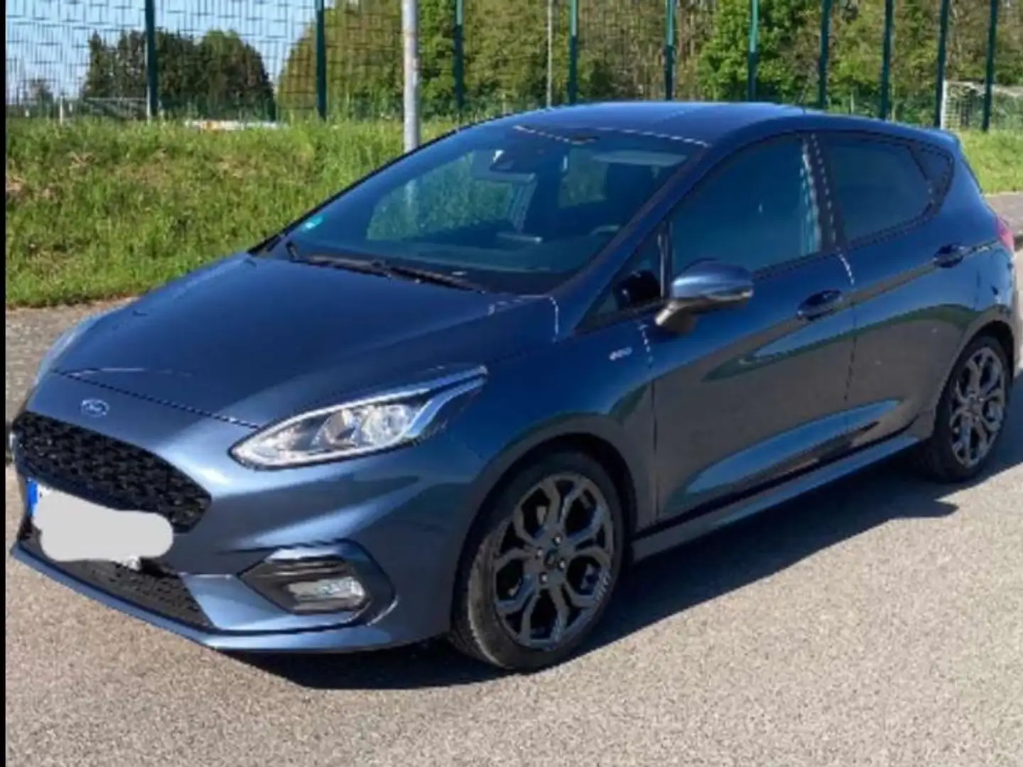 Ford Fiesta Fiesta 1.0 ST Line, neuer Zahnriemen und mehr! Modrá - 1