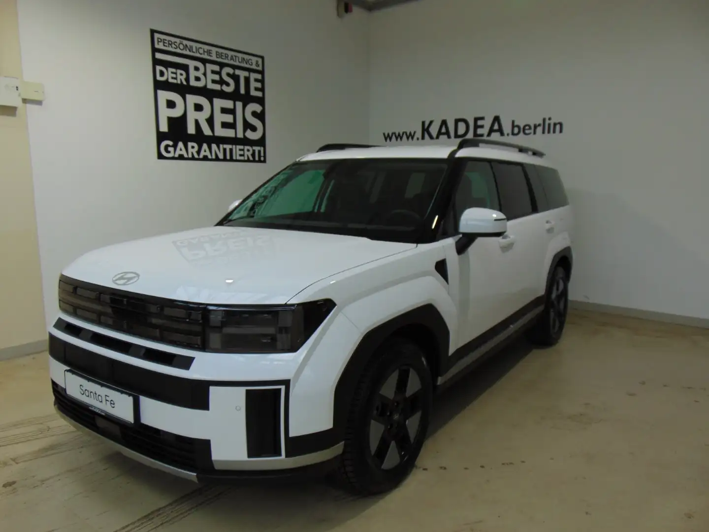 Hyundai SANTA FE HEV 4WD TechnikPaket, 8fach bereift Blanco - 2