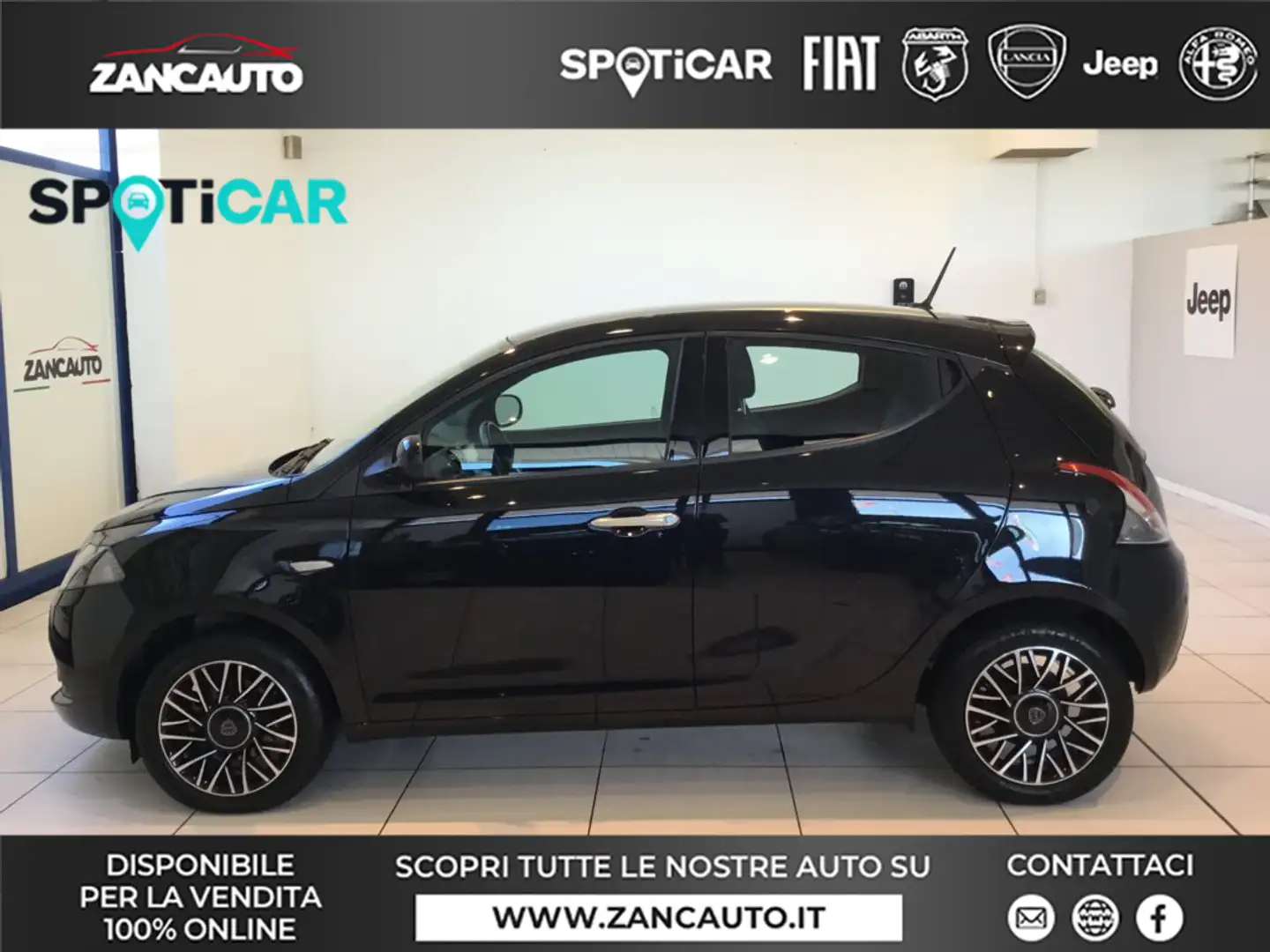 Lancia Ypsilon 1.0 FireFly 5 porte S&S Hybrid Platino MY24 Nero - 1