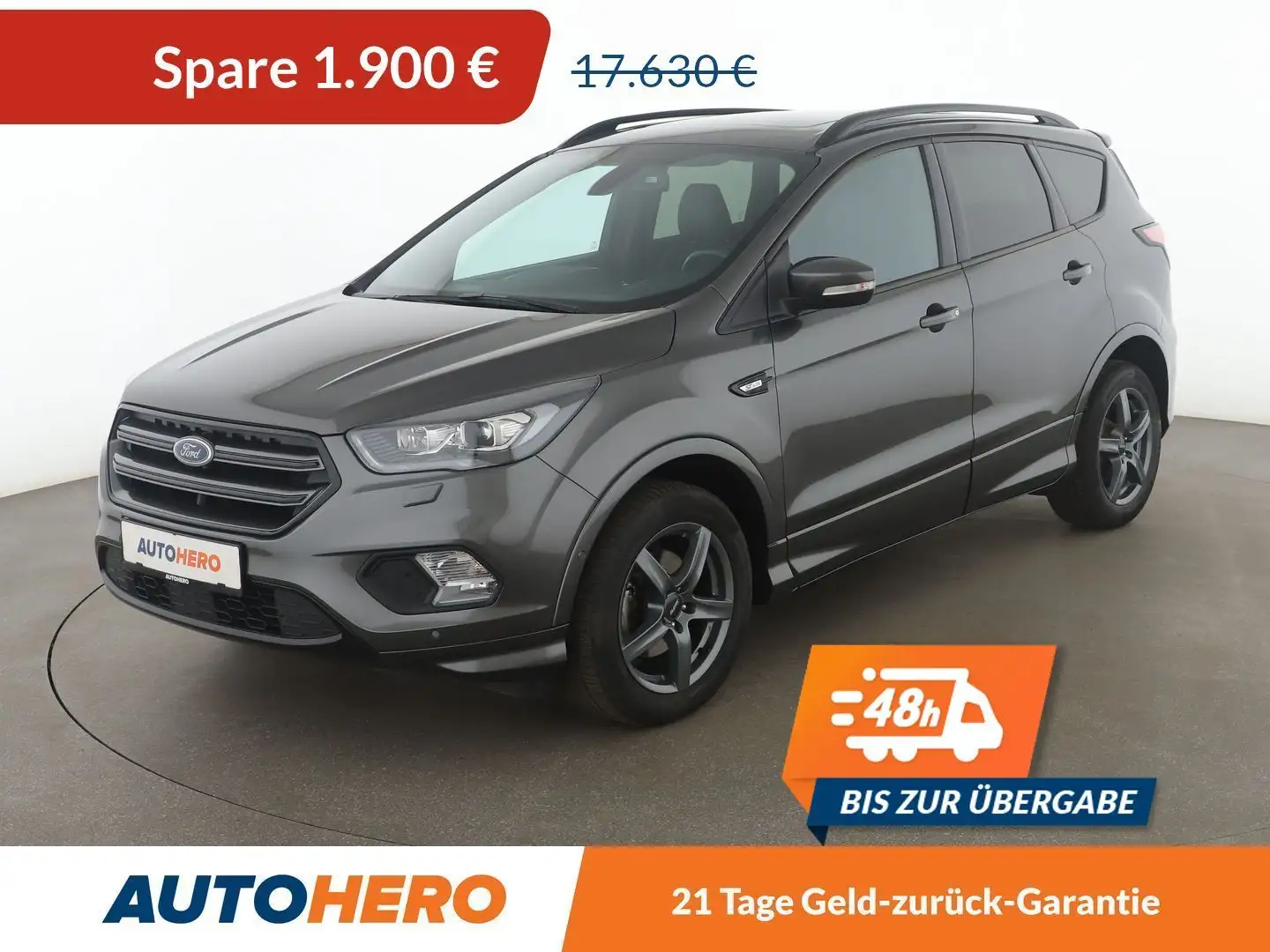 Ford Kuga 1.5 EcoBoost ST-Line *NAVI*BI-XENON*PDC* Gris - 1