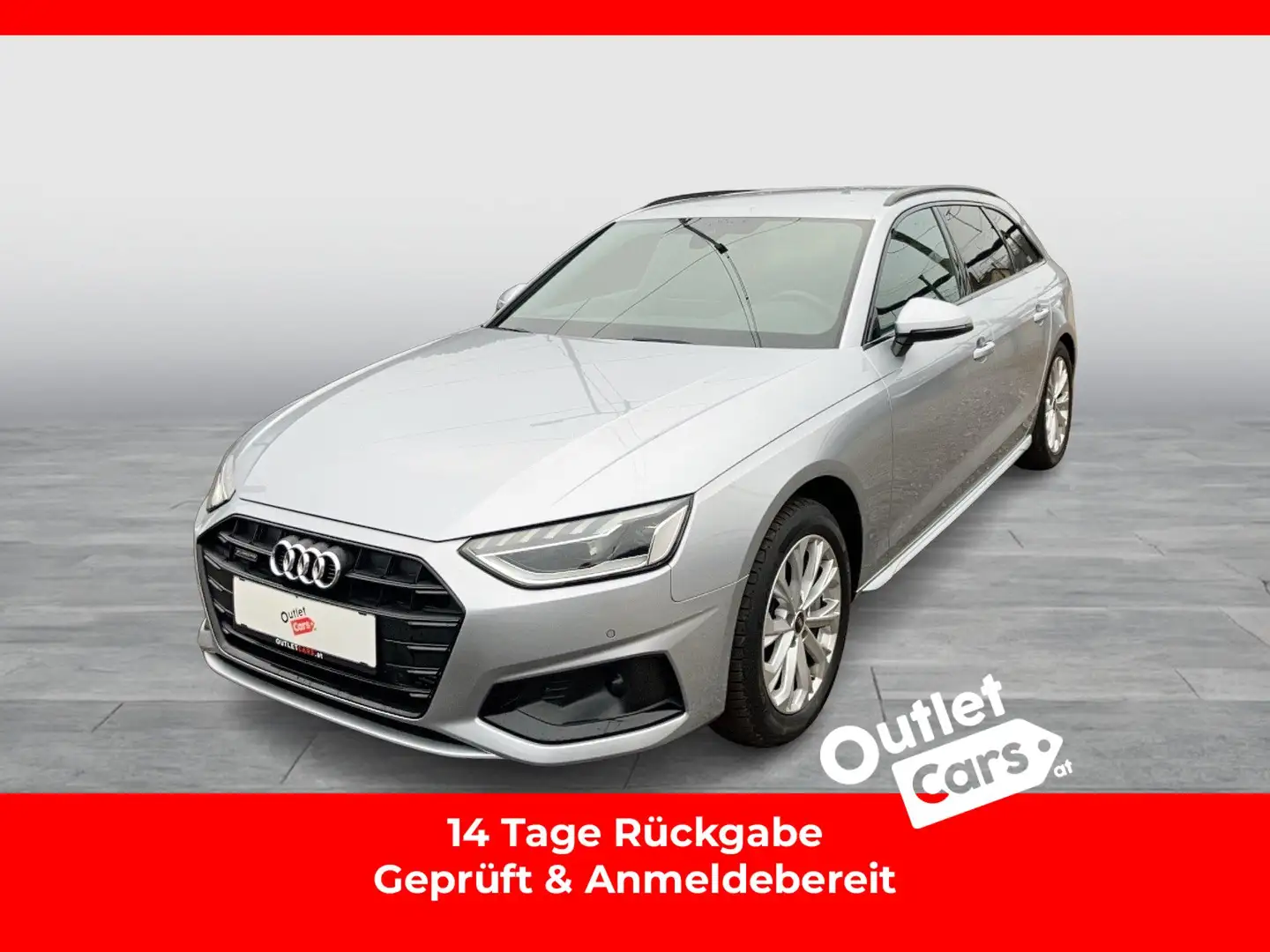 Audi A4 Avant 45 2.0 TFSI quattro LED+NAV+RADAR+RFK Silber - 1