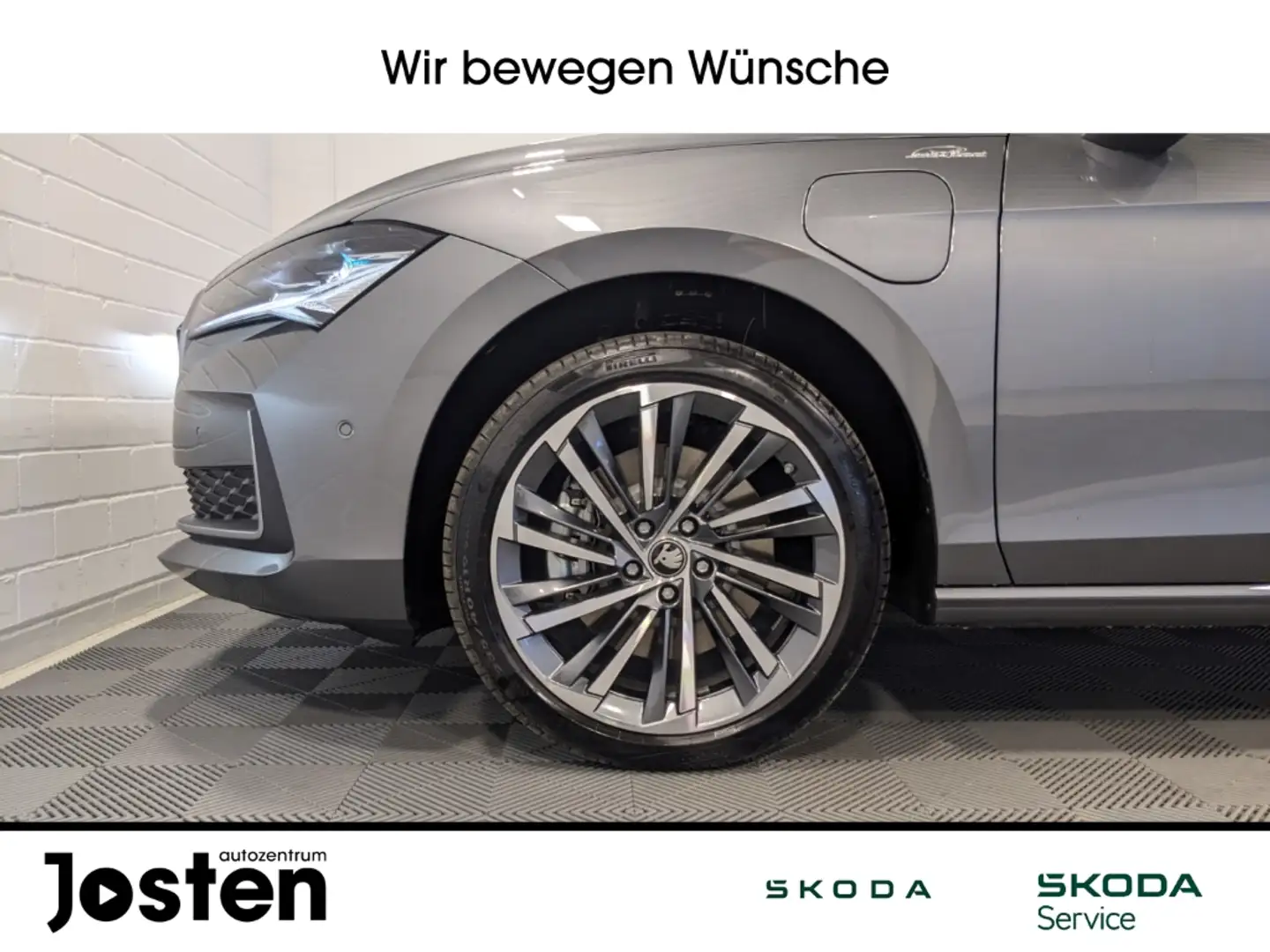 Skoda Superb Combi L&K1.5TSI iV Matrix AHK Pano pACC 360 Gris - 2