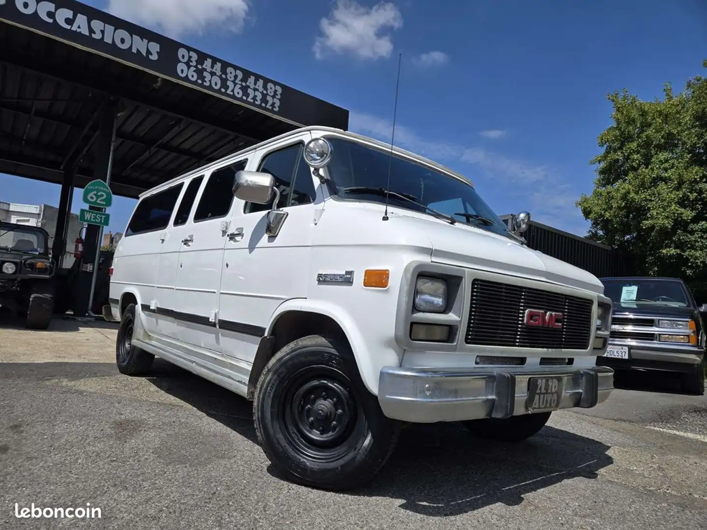 Chevrolet Chevy Van GMC Vandura 3500 rally 5.7 V8 350ci 5 places Blanco - 2