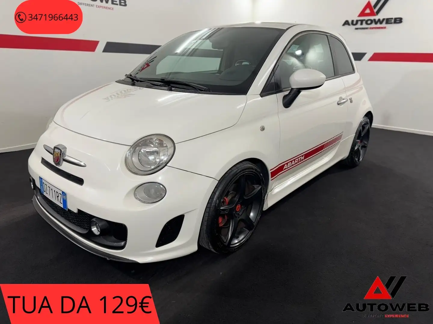 Abarth 500 1.4 Turbo T-Jet Blanco - 1