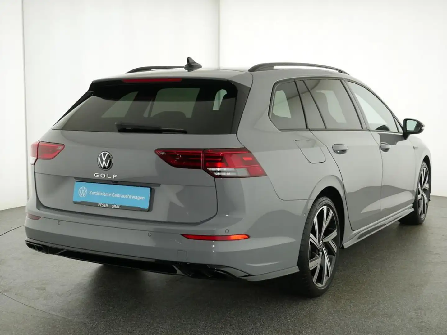 Volkswagen Golf Variant 2.0TDI R Line DSG LED ACC AHK STHZG Grau - 2