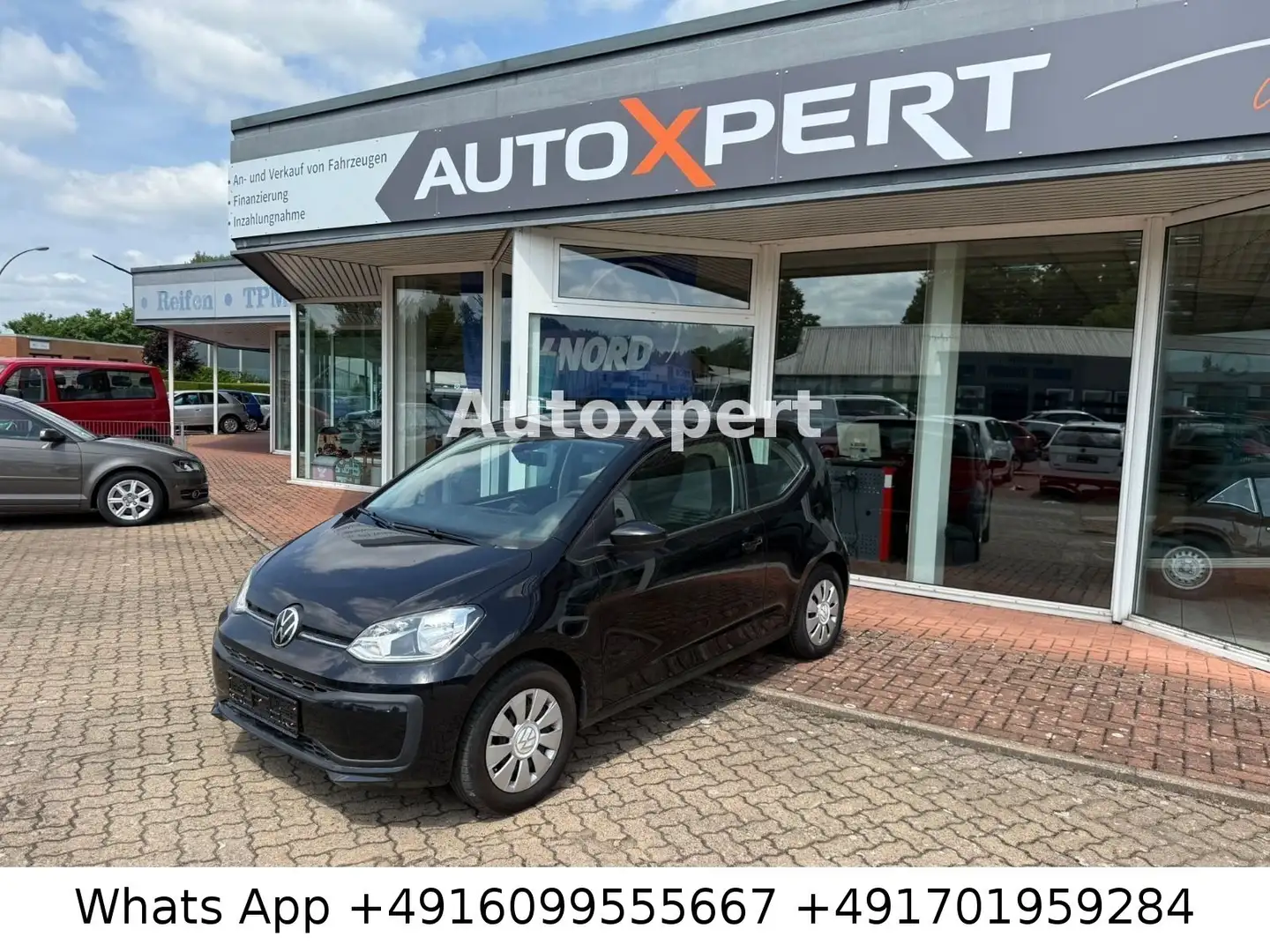Volkswagen up! Basis MWST ausweisbar Schwarz - 1