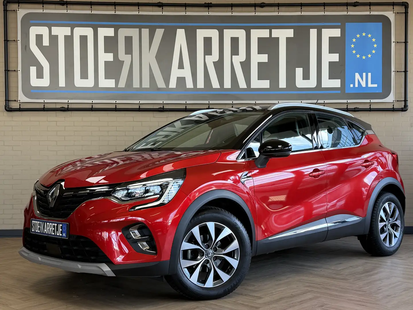 Renault Captur 1.3 TCe 130 AUT Intens | Navi | ACC | Blindspot | Rood - 1