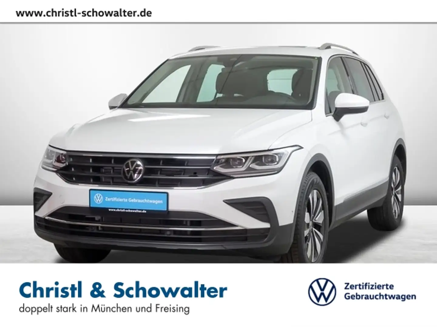 Volkswagen Tiguan 1.5 TSI DSG MOVE MATRIX NAVI Weiß - 1