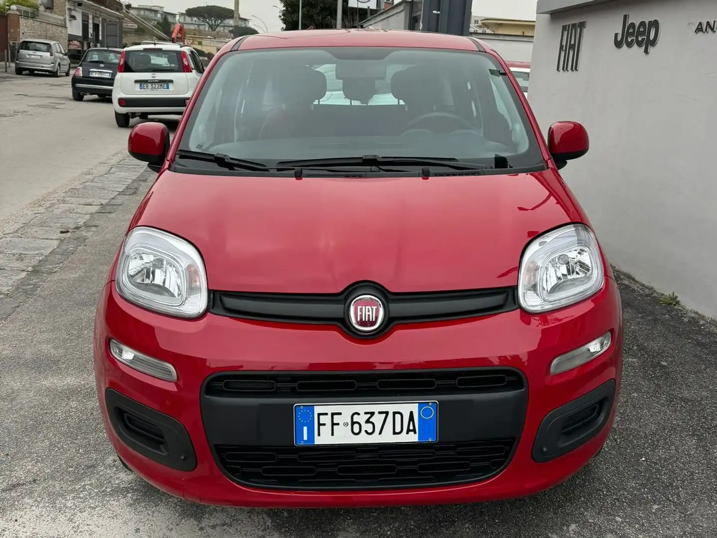 Fiat Panda Panda 1.2 Lounge 69cv E6 Rosso - 1