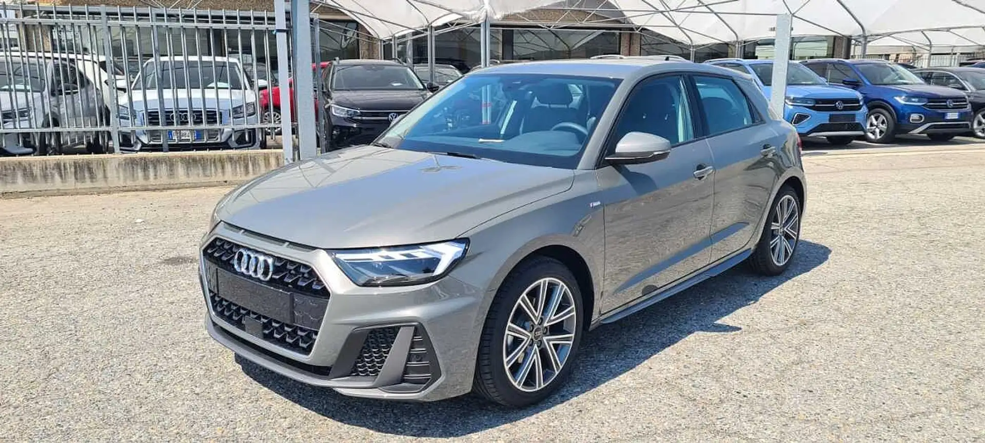 Audi A1 SPB 30 TFSI S line edition KM0 4 ANNI DI GARANZIA Grigio - 2