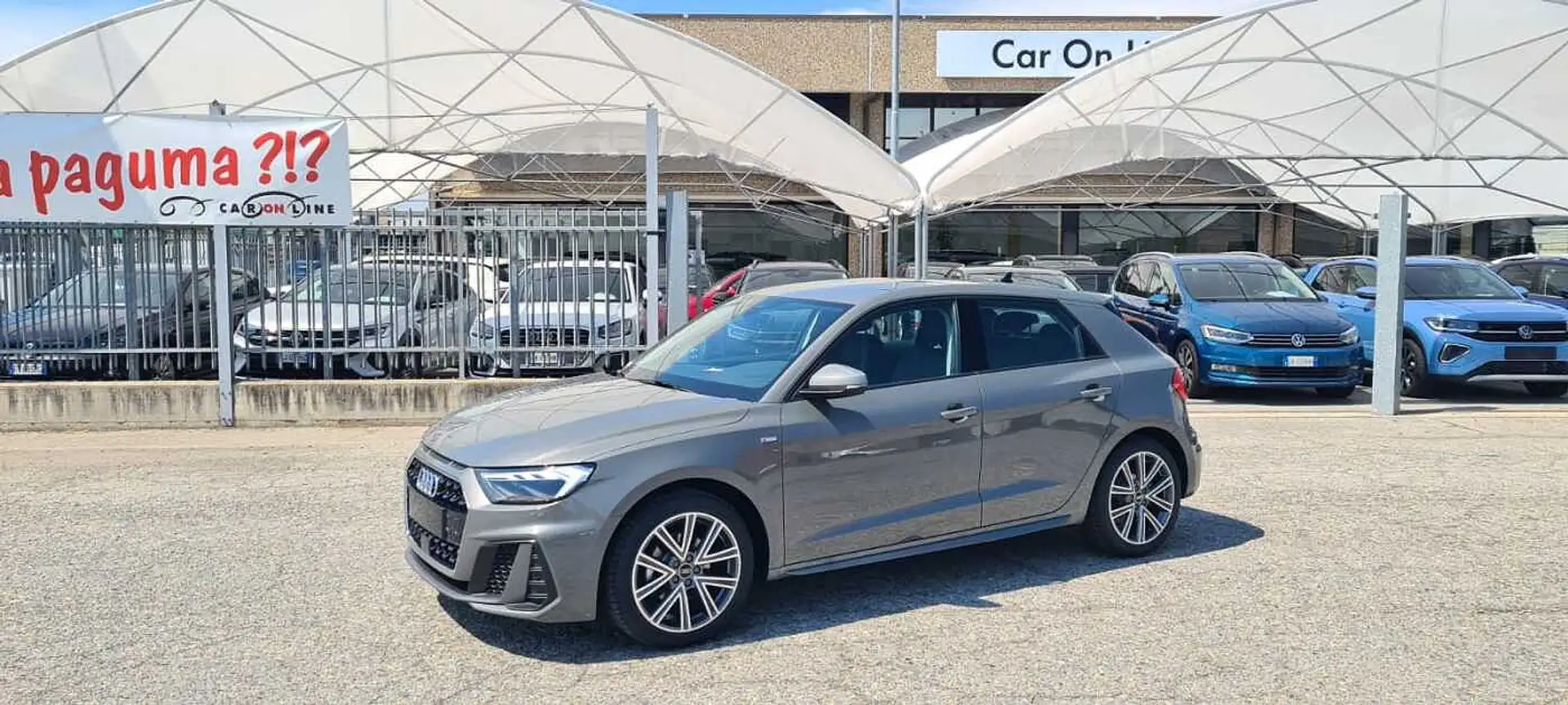 Audi A1 SPB 30 TFSI S line edition KM0 4 ANNI DI GARANZIA Grigio - 1