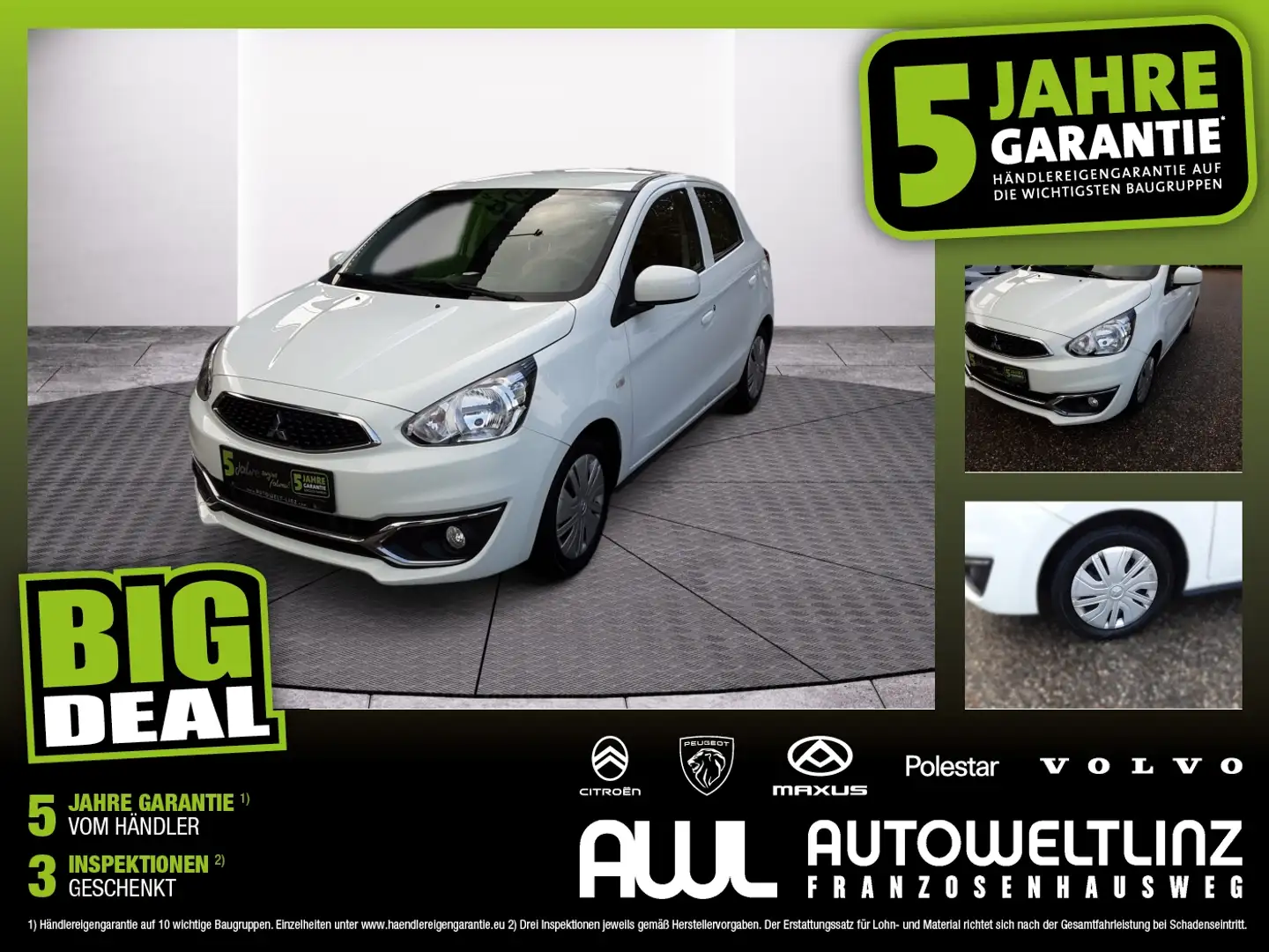 Mitsubishi Space Star SpaceStar 10 Белый - 1