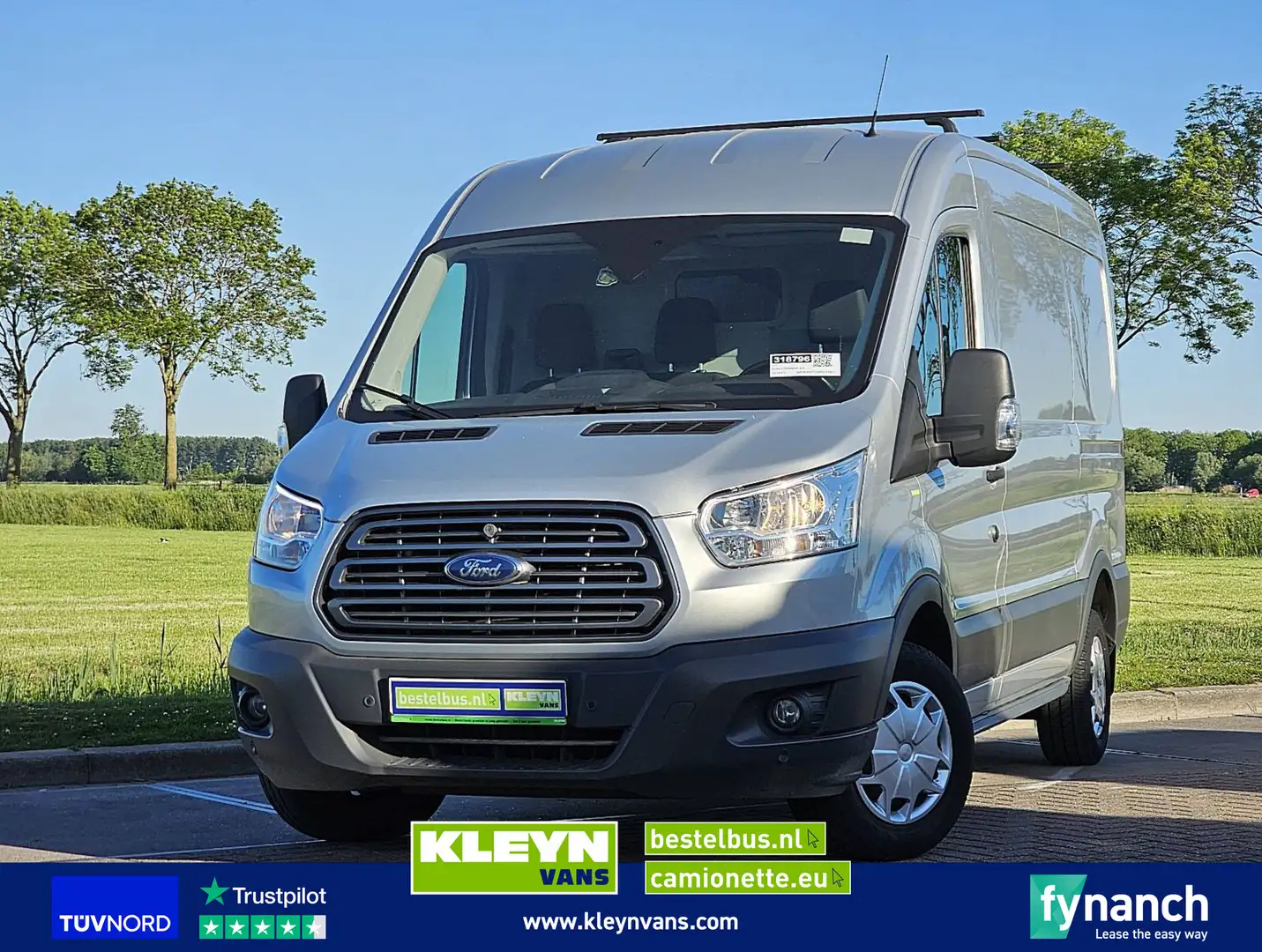 Ford Transit 2.0 L2H2 170Pk Euro6 AC! Zilver - 1