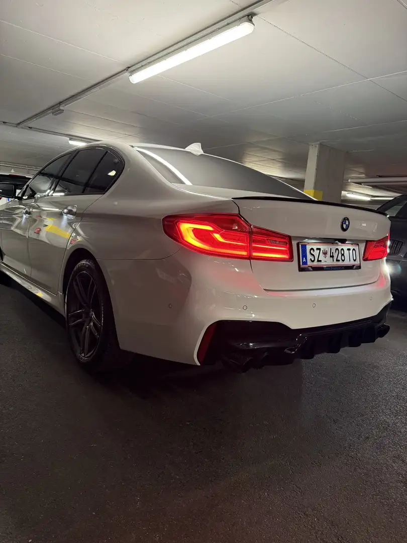 BMW 540 540i xDrive Weiß - 2