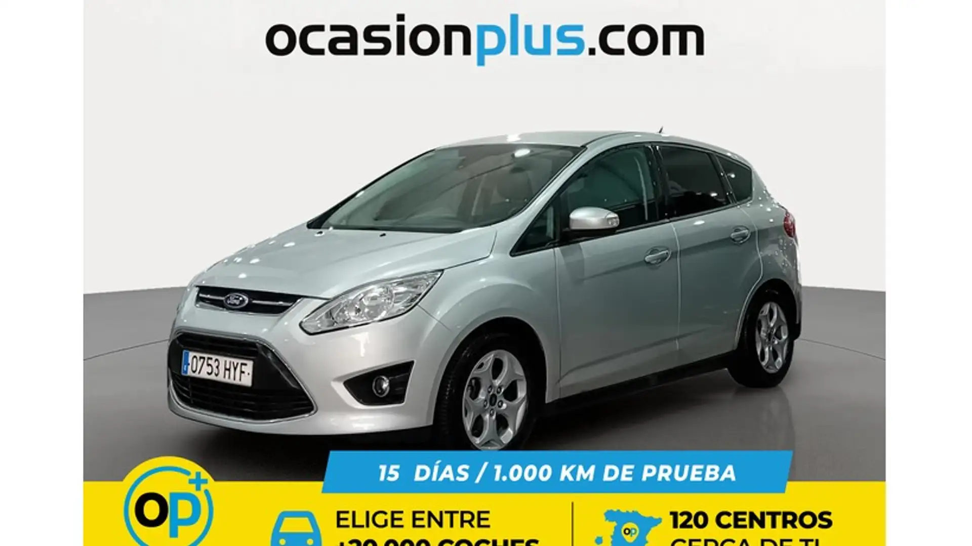 Ford C-Max 1.0 Ecoboost Auto-S&S Trend 125 Argent - 1