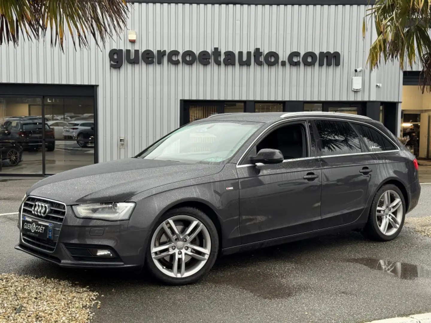 Audi A4 2.0 TDI 177CH DPF S LINE Gris - 1