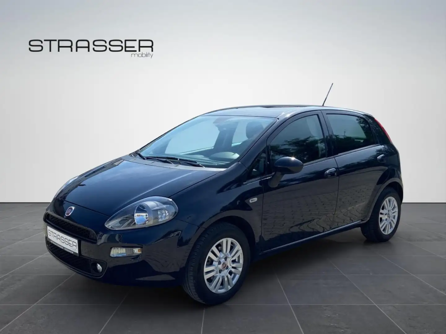 Fiat Punto Basis Klima Einparkhilfe Sitzheizung Fenster el. Blau - 1
