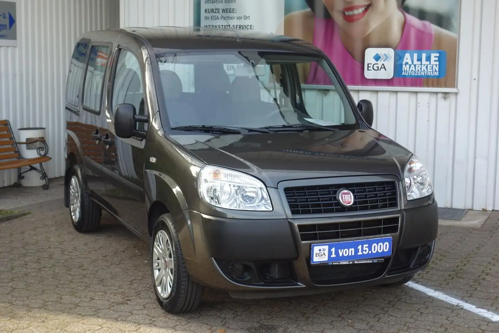 Fiat Doblo 1,4  ZVFB 2 HAND AHK Service neu Gris - 2