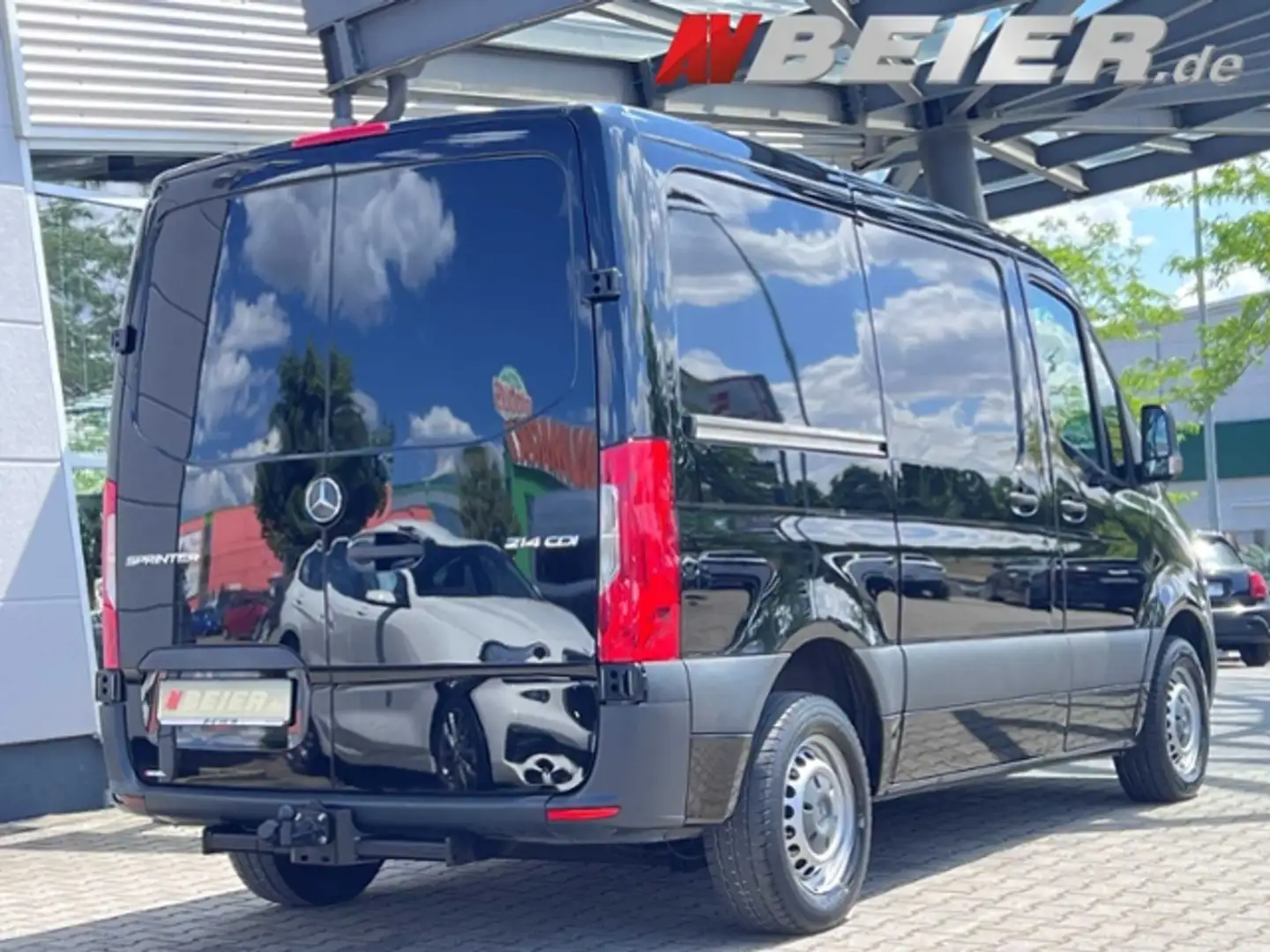 Mercedes-Benz Sprinter Klima AHK Ladeboden Radstand 3.259 mm 211/214 CDI Zwart - 2