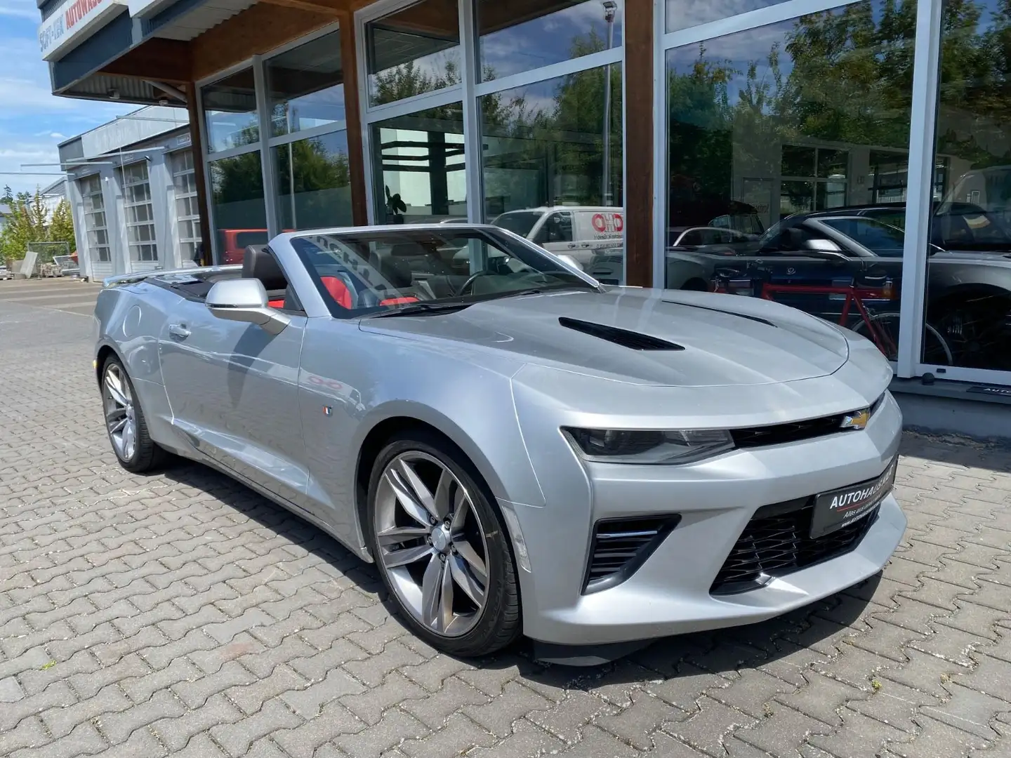 Chevrolet Camaro Cabriolet V8 BRD Zilver - 1