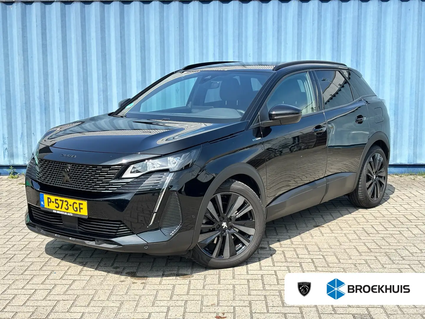 Peugeot 3008 1.6 HYbrid 225 GT Pack Business Trekhaak | Airco A Noir - 1