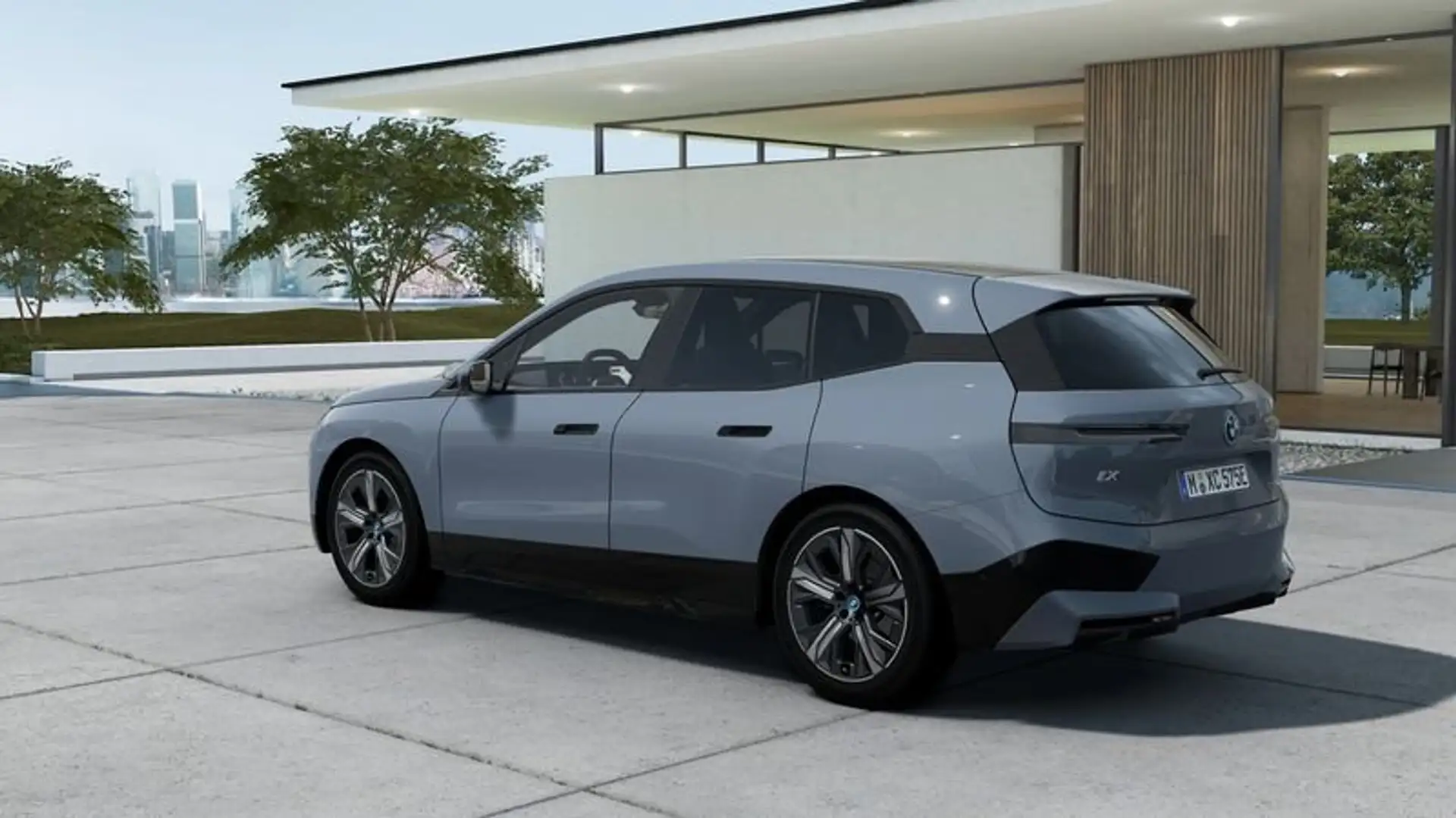 BMW iX xDrive40 Pacchetto Sportivo Grigio - 2