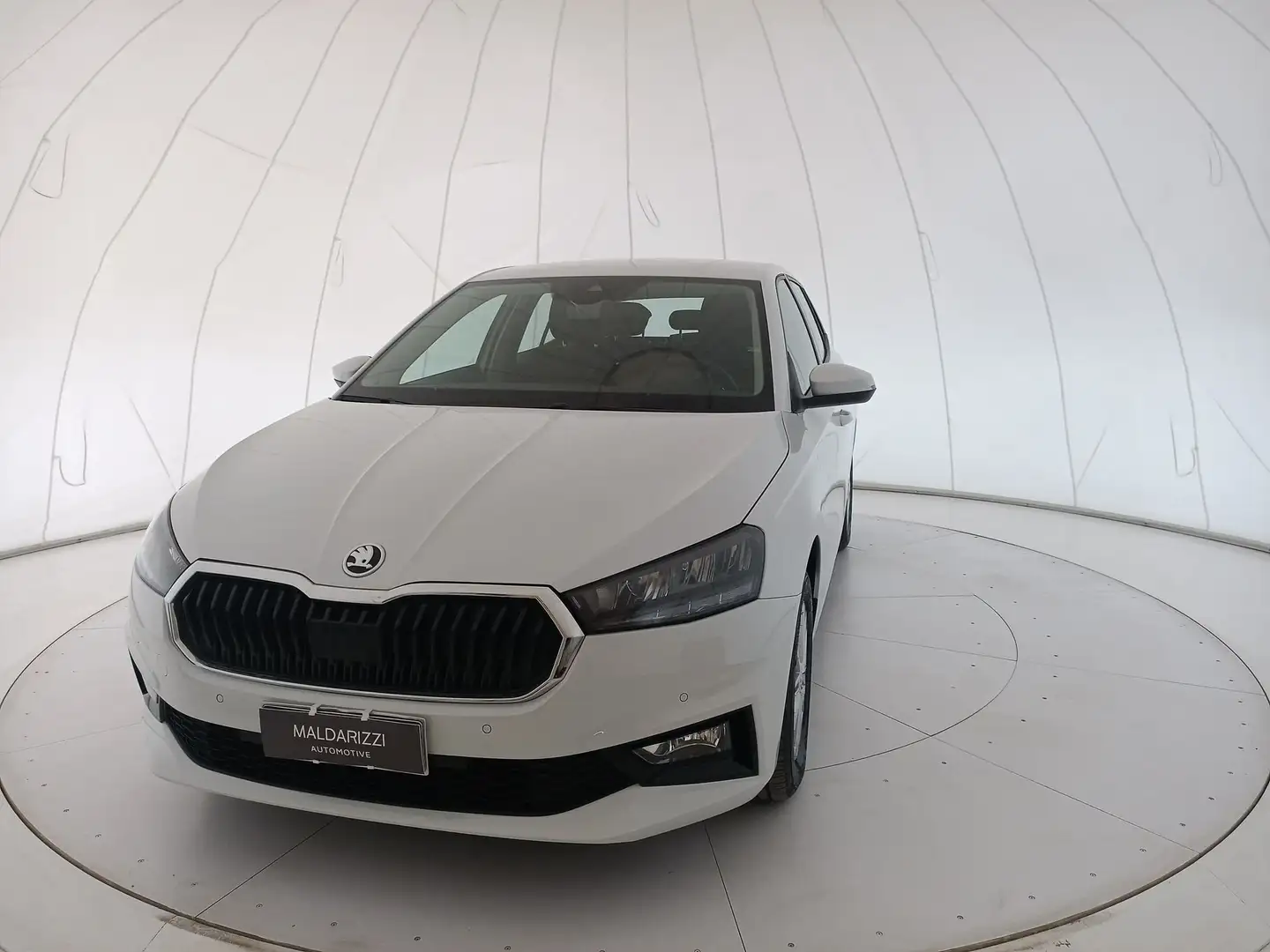 Skoda Fabia IV 2022 1.0 mpi evo Selection 80cv Blanc - 1