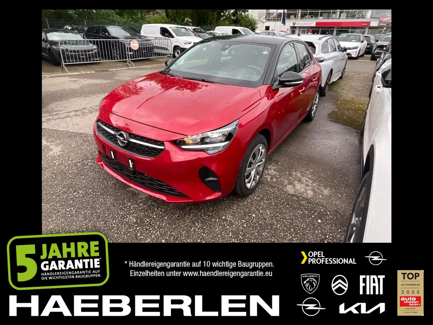 Opel Corsa F e Edition ** Rosso - 1
