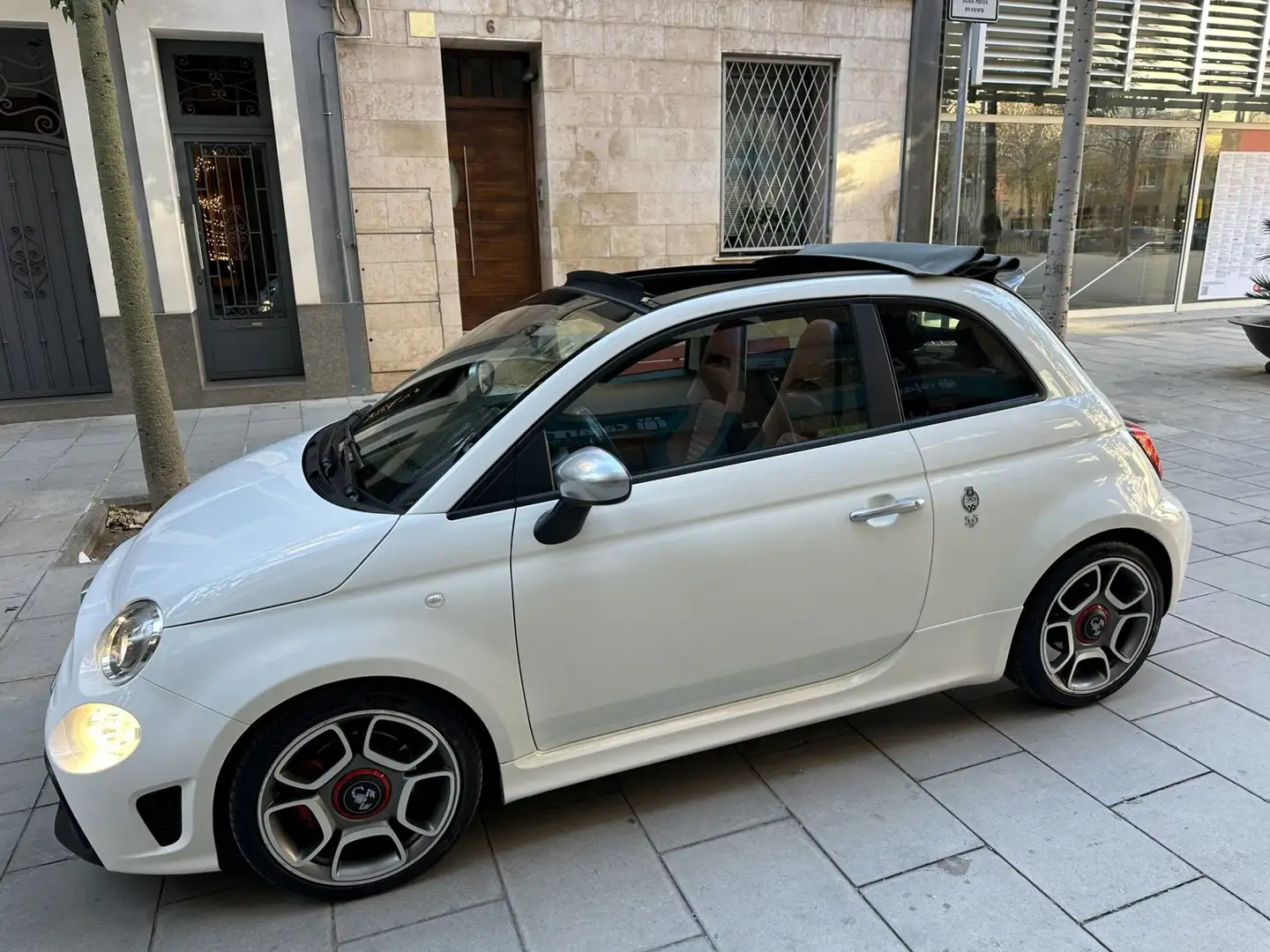 Abarth 595 Turismo Biały - 2