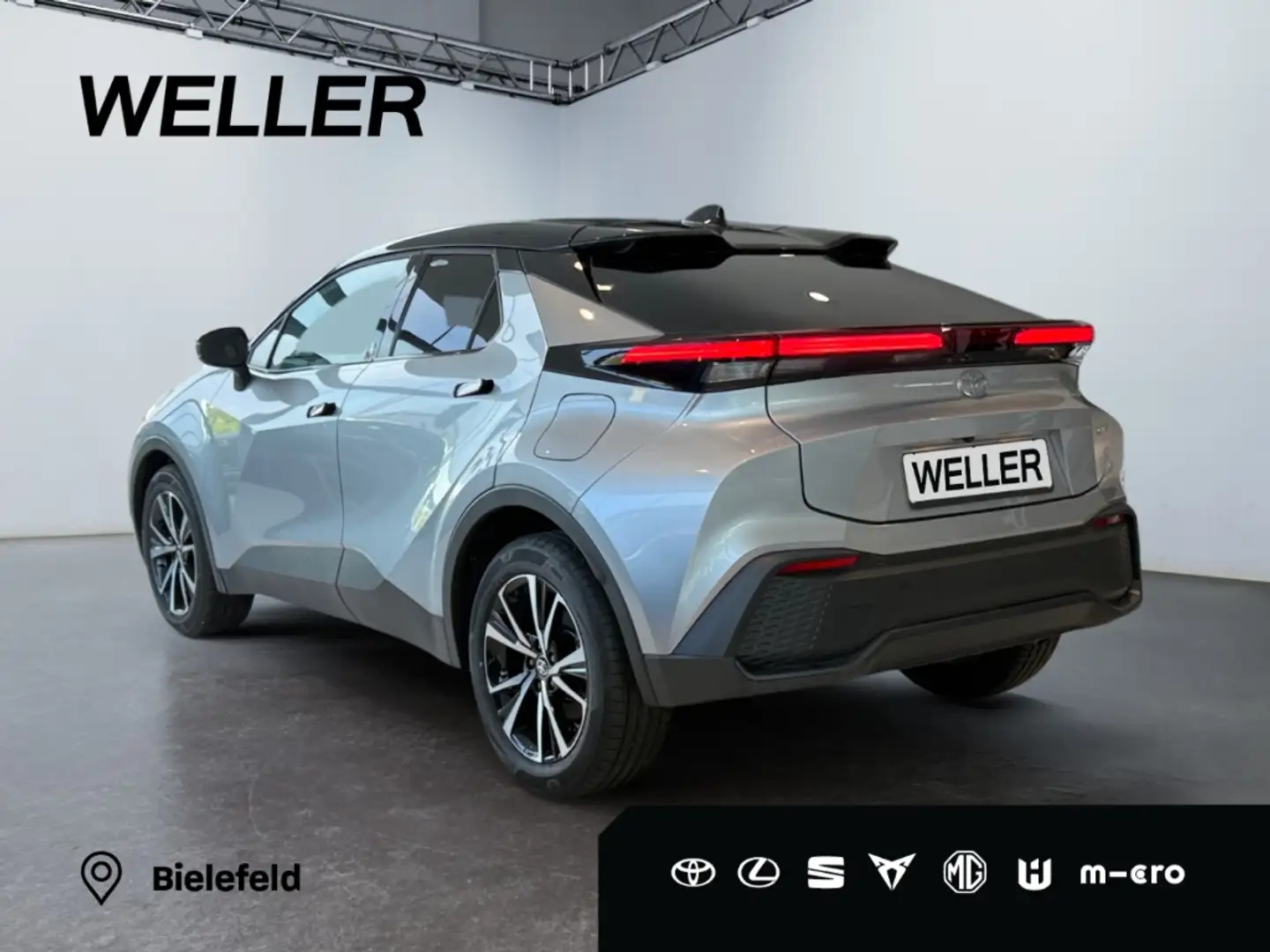 Toyota C-HR 2.0 Hybrid Team D *Navi*LED*CarPlay*Kamera* Argento - 2