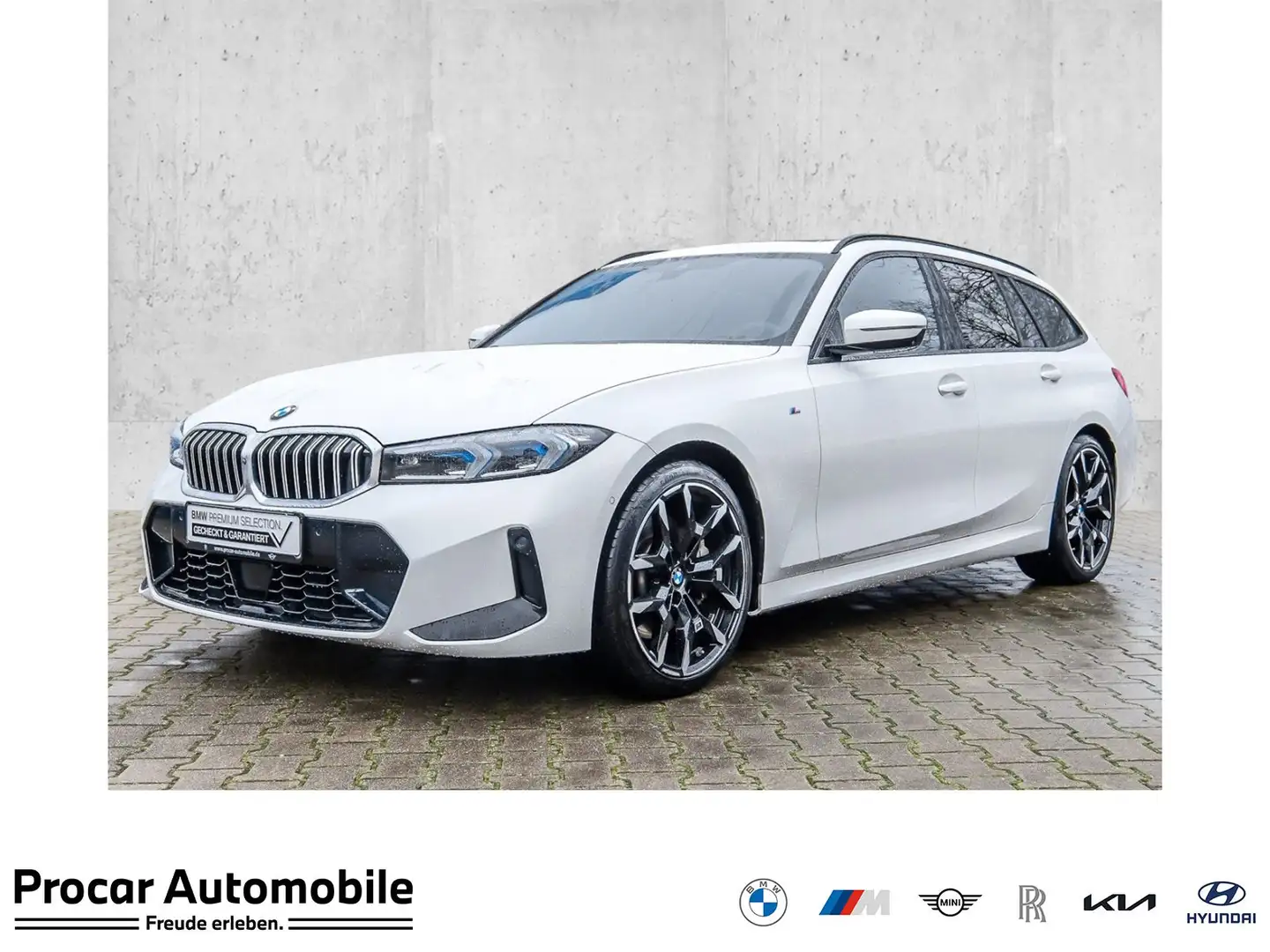 BMW 330 d xDrive Touring M Sport 19'' Pano DA PA+ HiFi Weiß - 1