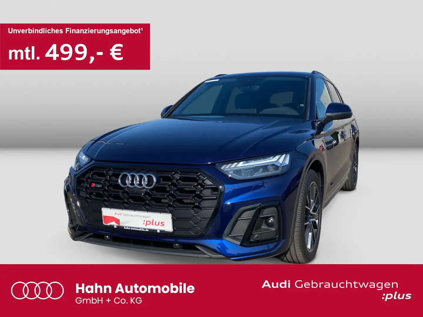 Audi SQ5 TDI quattro S tronic Matrix 360° AHK Virtual Blau - 1