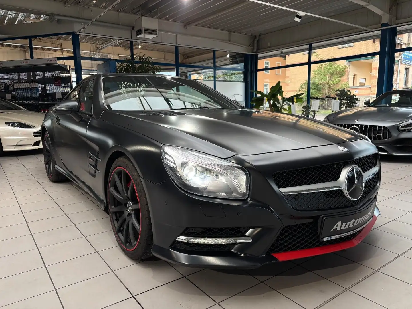 Mercedes-Benz SL 500 /550 Mille Miglia 417*Bi-Xenon*Pano-Dach Negru - 1